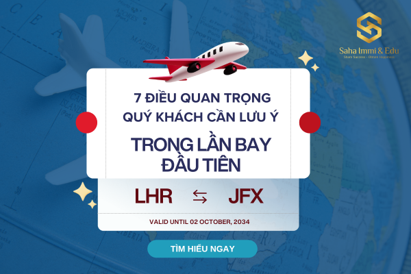 7 Điều Quan Trọng Quý Khách Cần Lưu Ý Trong Lần Bay Đầu Tiên